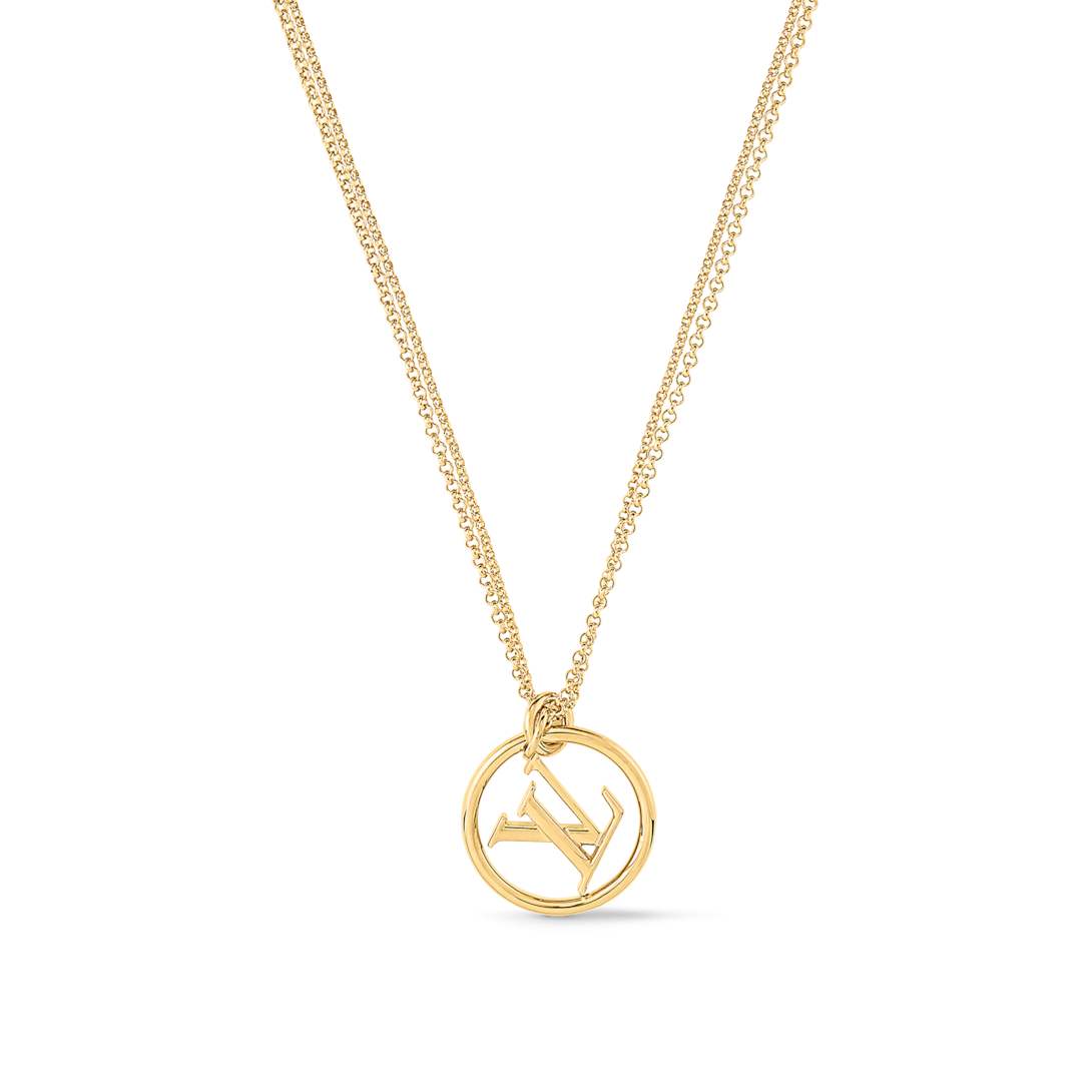 Lv store necklace price